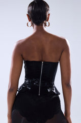 SMOOTH TRANSITION LACE UP CORSET