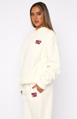 11th Street Sweet Kisses Oversized Hoodie Cake Batter