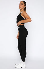 Form Leggings Black/White
