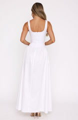 Summer Delight Maxi Dress White
