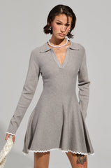IN THE DETAILS KNIT MINI DRESS