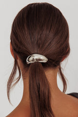 Cindy Hair Tie Dark Silver