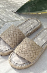 Elijah Sandals Natural Woven