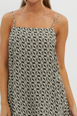 Avenue Longline Top Print Solna