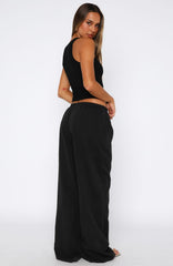 Take A Stance Pants Black