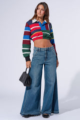 ONE MORE WEEKEND FLARE DENIM PANT