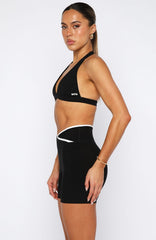 Defence Bike Shorts Black/White
