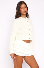 Glad I Found You Knit Cardigan Off White