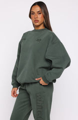 From The Archives Lexi Oversized Sweater Khaki