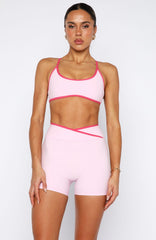 Relentless Sports Bra Marshmallow/Pink