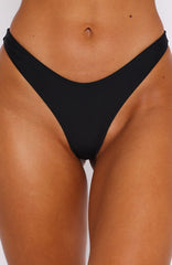 Washed Up Cheeky Bottoms Black