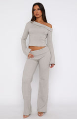 So Little Time Pants Grey Marle