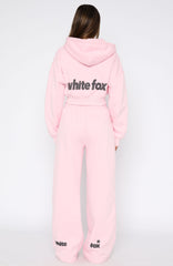 From The Archives Charli Wide Leg Sweatpants Pink