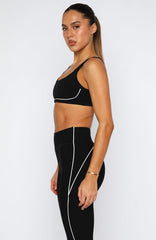 Strive Sports Bra Black/White
