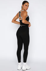 Form Leggings Black/White