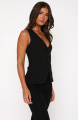 Tell You My Secrets Top Black