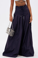DANCE THE NIGHT AWAY DENIM PALAZZO PANT