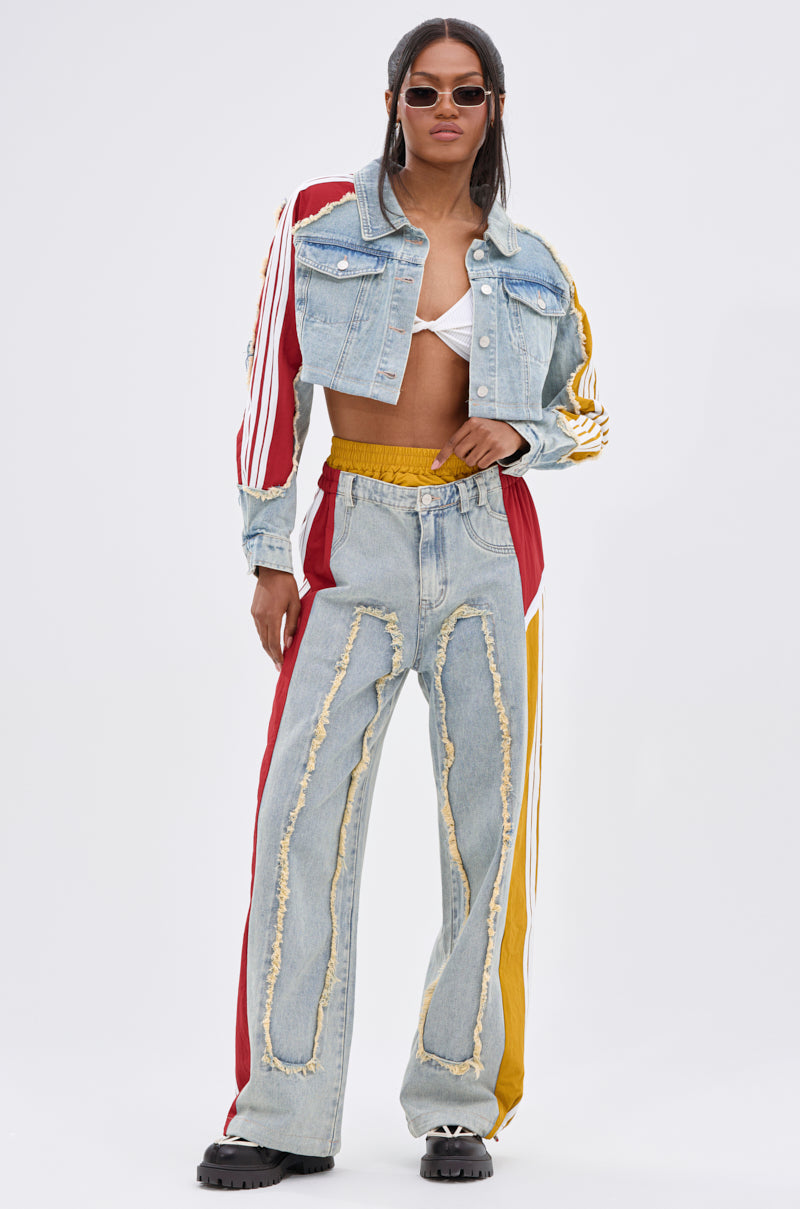 ALL AROUND THE WORLD AGAIN RELAXED FIT DENIM
