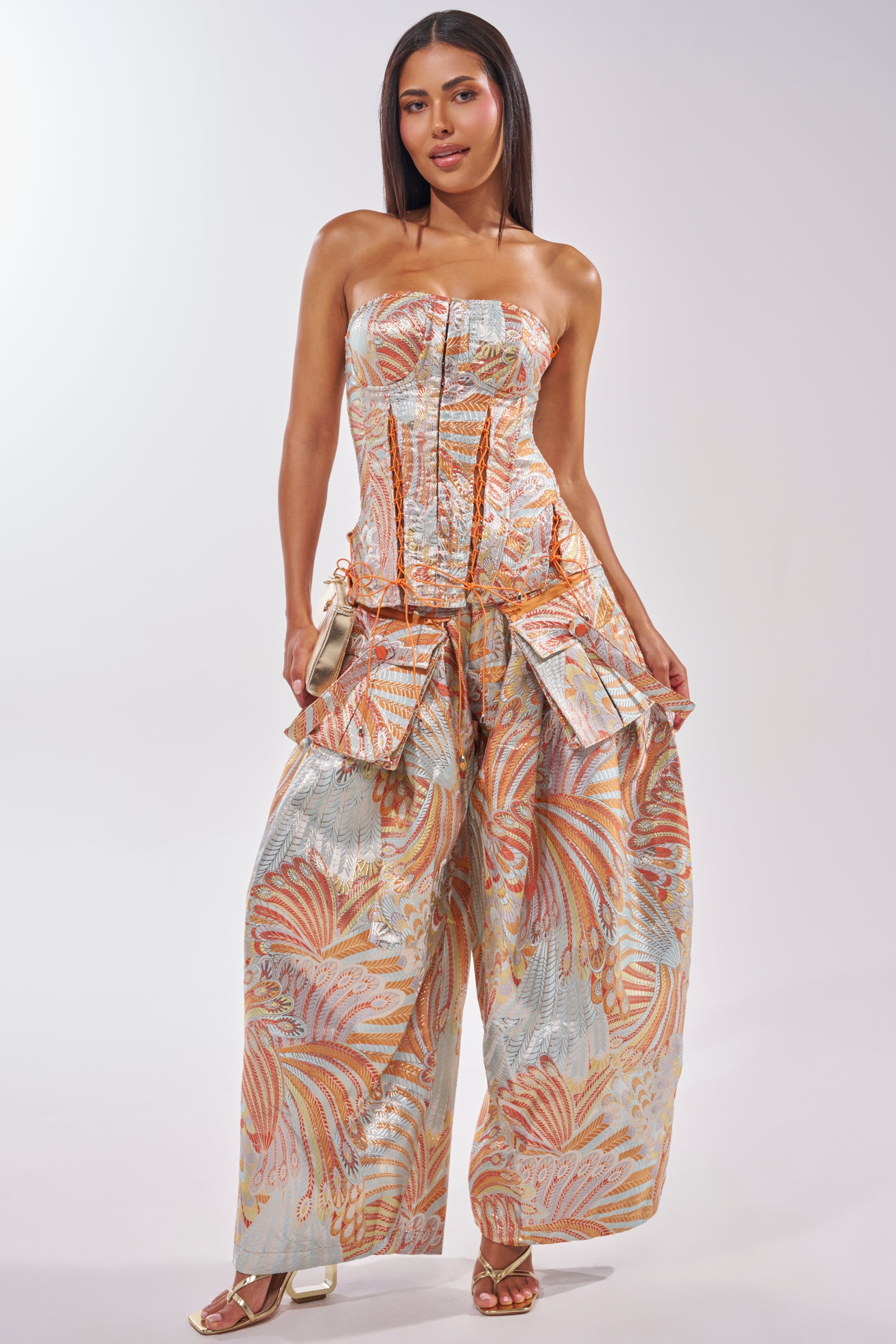 MARTHA FLORAL CORSET