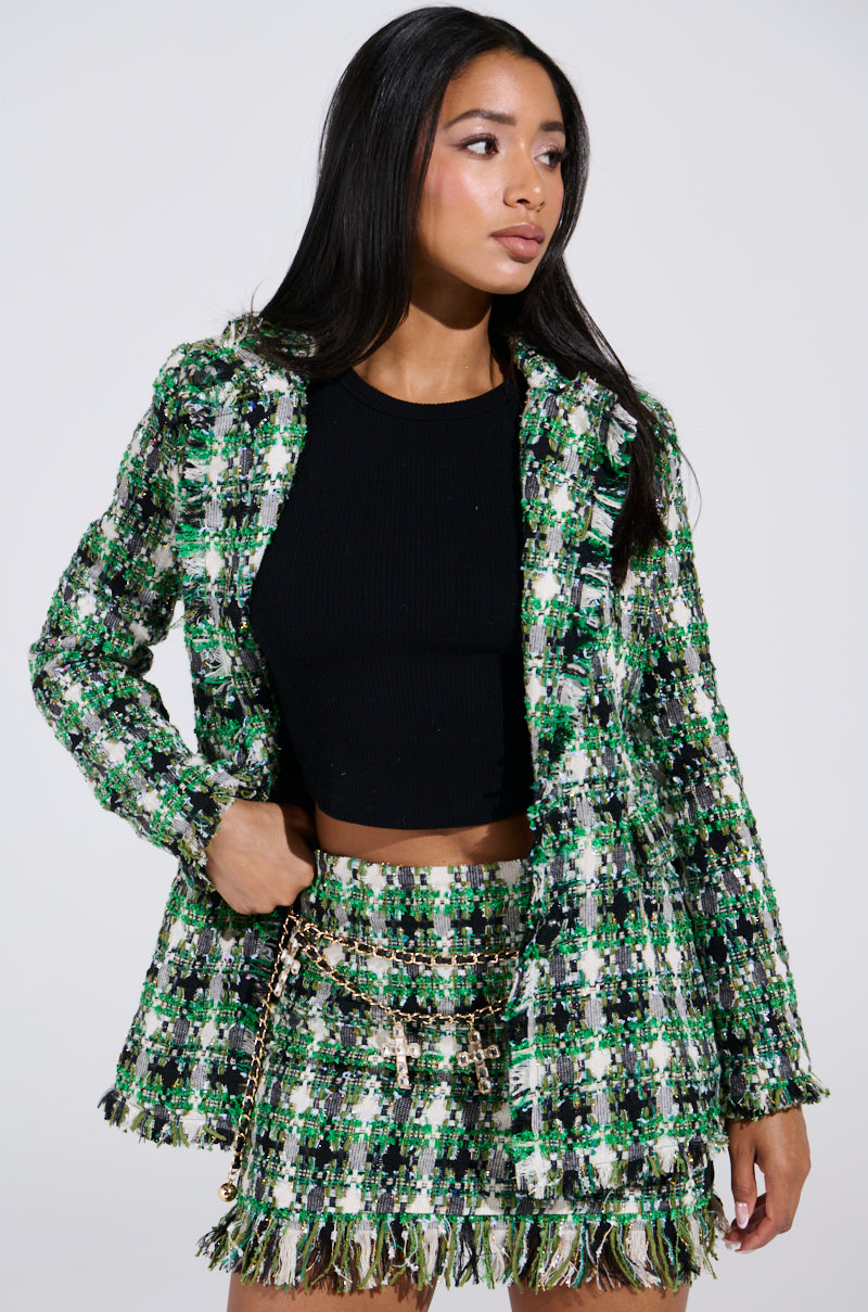 GEORGIA TWEED BLAZER