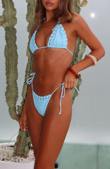 Marisol Reversible Bottoms Forest Plaid/Aqua