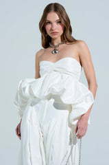 STRUT AND STUN STRAPLESS TOP