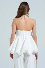 STRUT AND STUN STRAPLESS TOP
