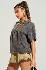 BRING ME LUCK OVERSIZED TEE