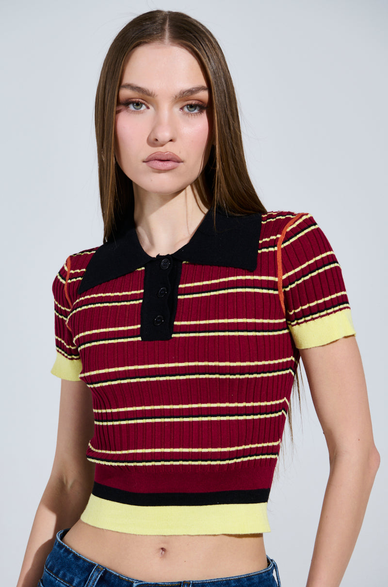 SCHOOL GIRL VIBES POLO