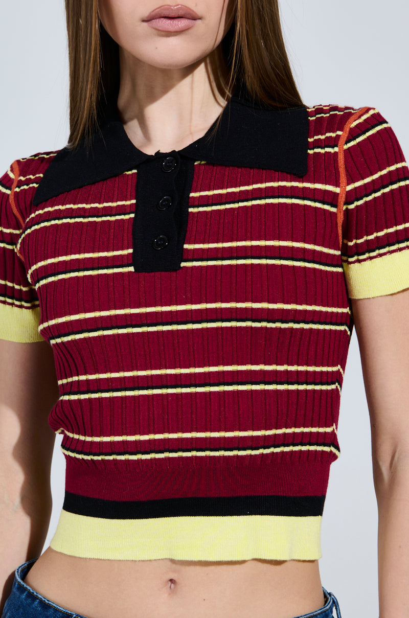 SCHOOL GIRL VIBES POLO