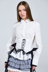 TIE ME UP BLOUSE