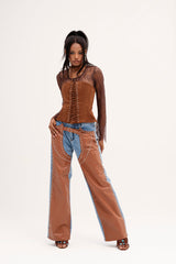WANNA BE DENIM PANT
