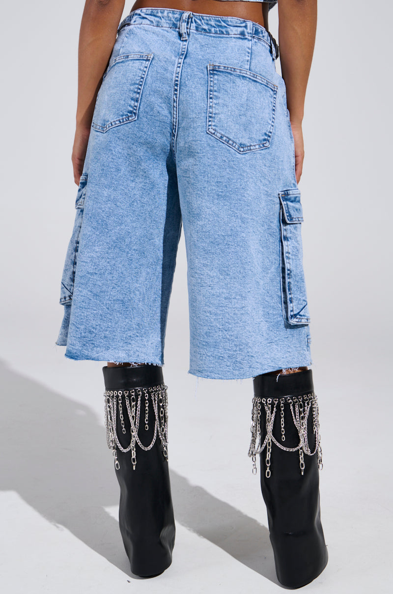 LANA DENIM JORT