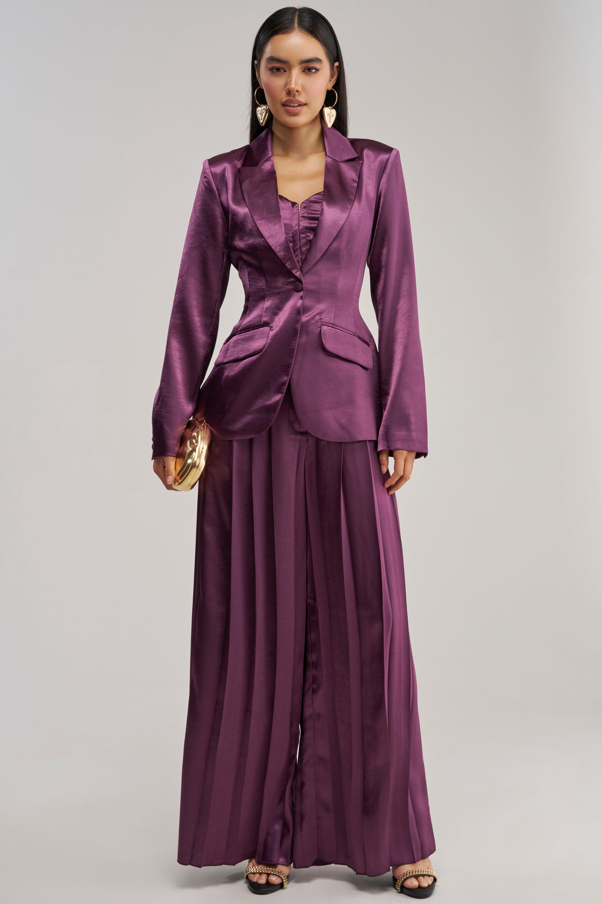 IN TOO DEEP SATIN TROUSER