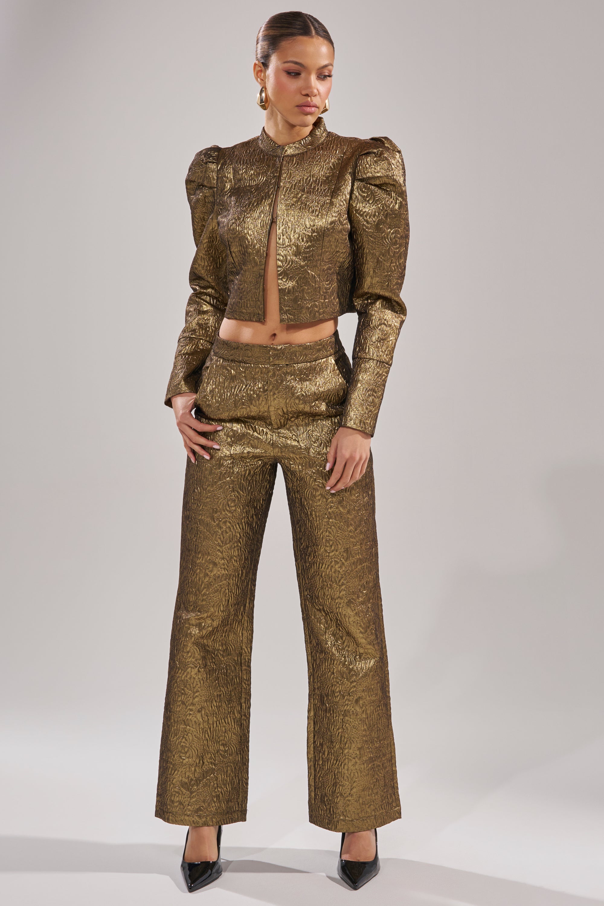 DAPHNE BROCADE TROUSER