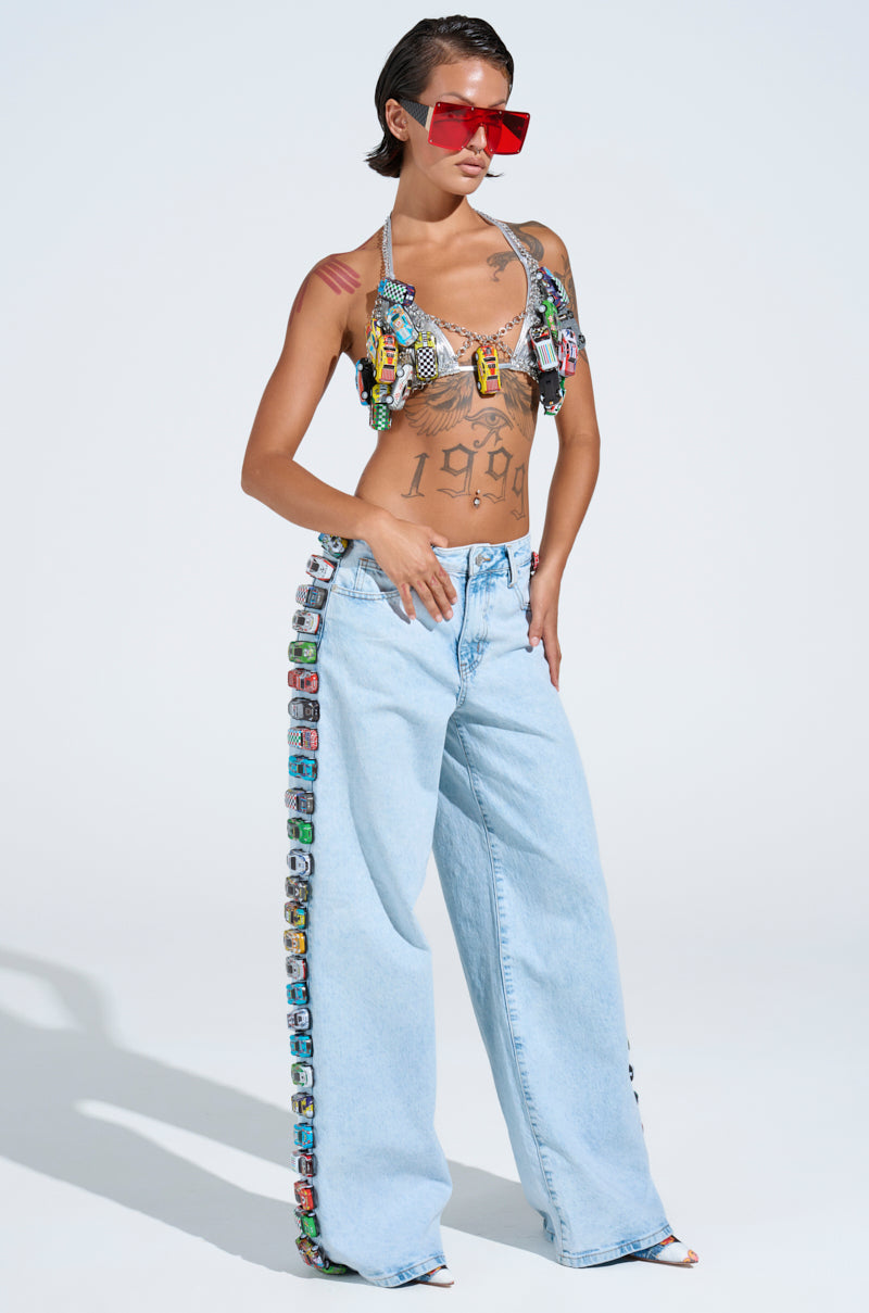 RACE CAR JEANS