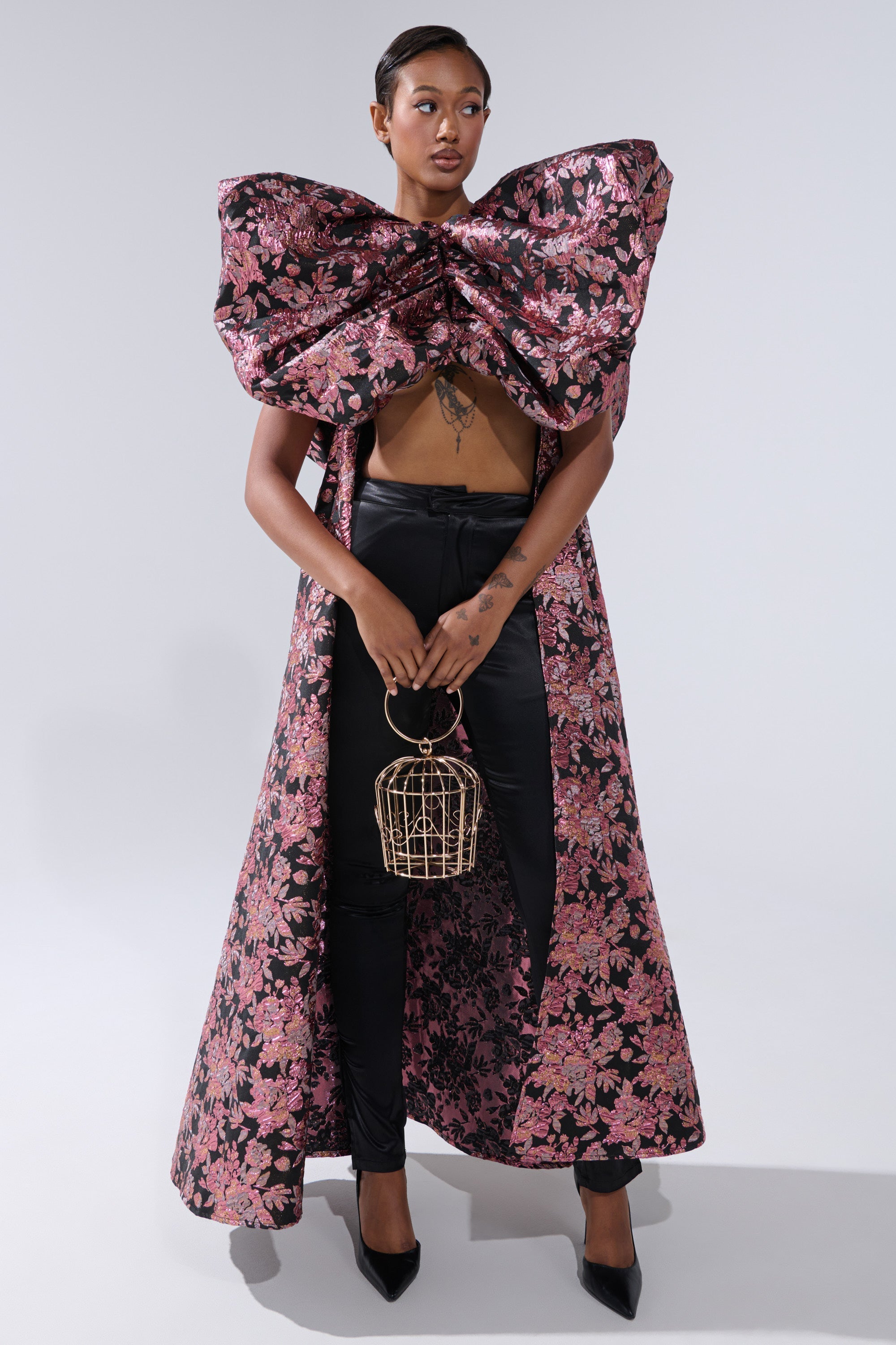 DIVINE INTERVENTION BROCADE TOP