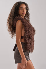 HANNAH FUR BLOUSE