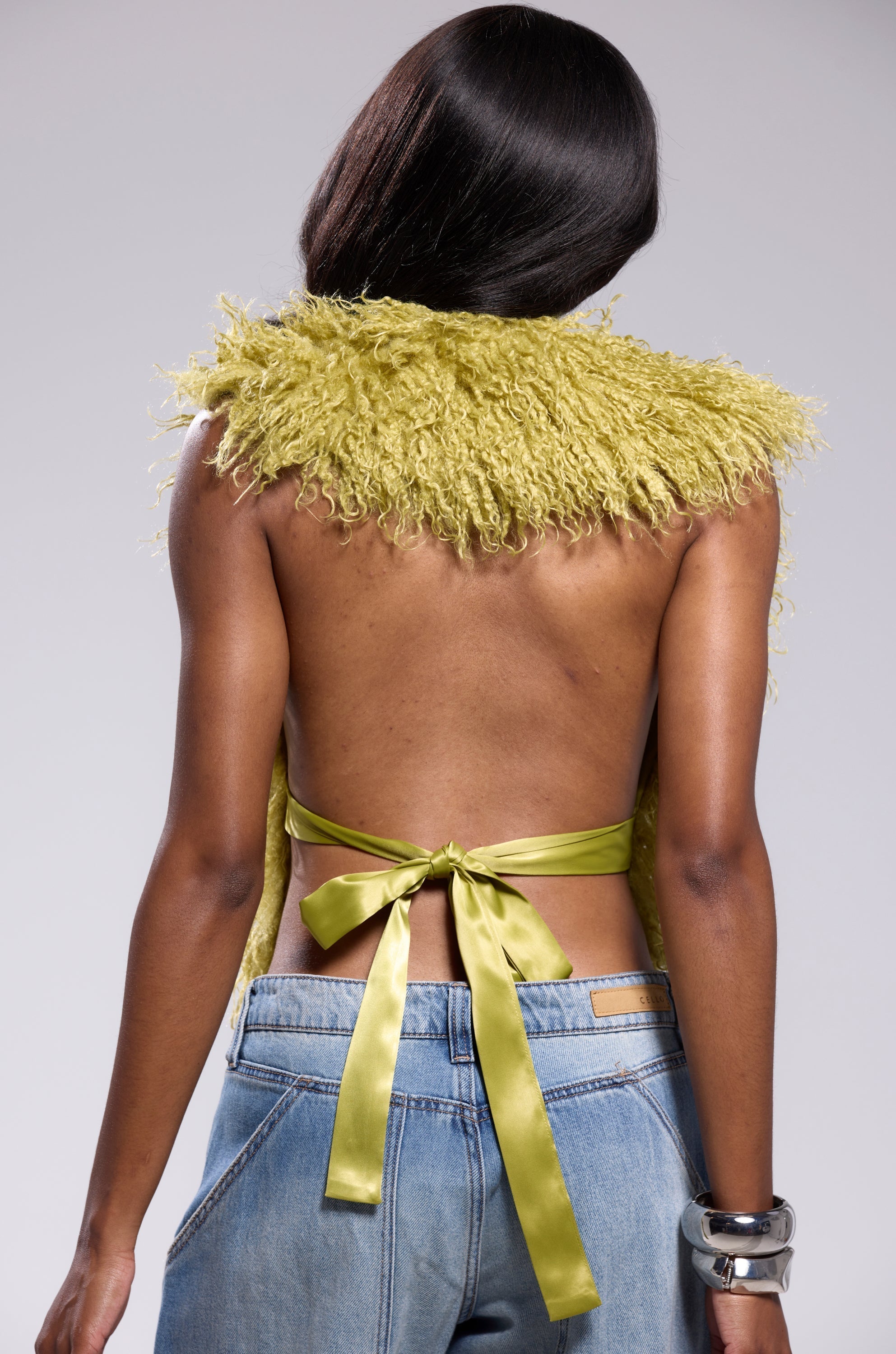 JAMEELA TOP IN GREEN