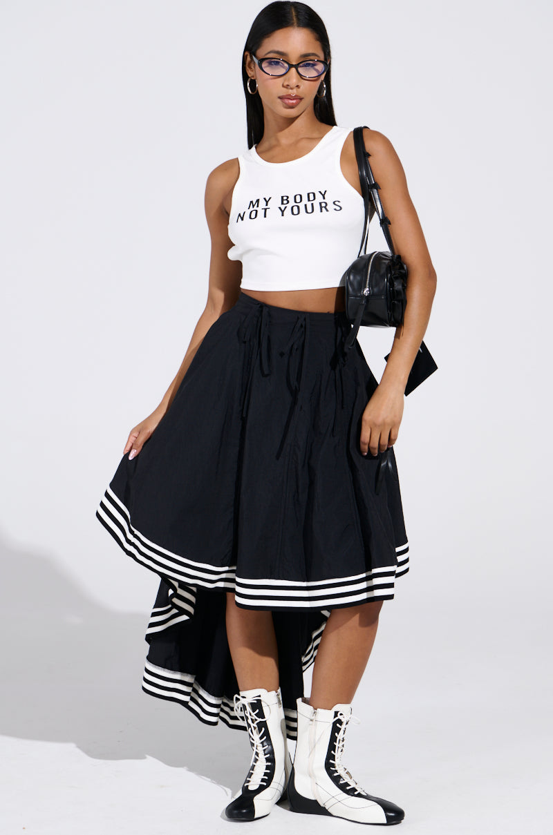 MY BODY NOT YOURS TANK