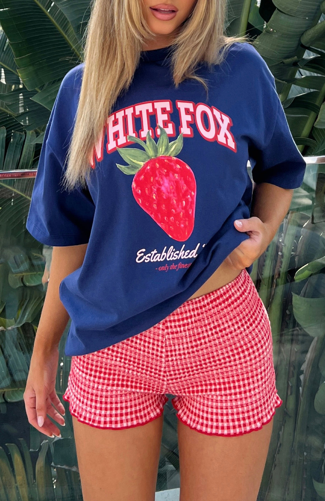 Only The Finest Oversized Tee Navy