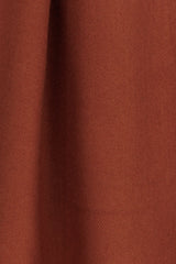 Diona Cashmere and Wool Fringed Scarf Brown