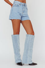AZALEA WANG Appealing-Denim Stiletto Boot