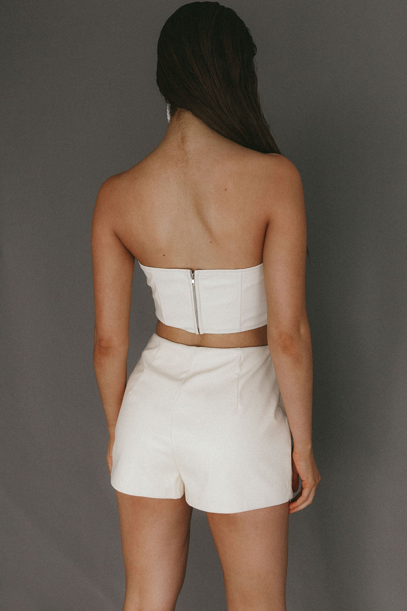 Audra Wrap Look Skorts Ivory