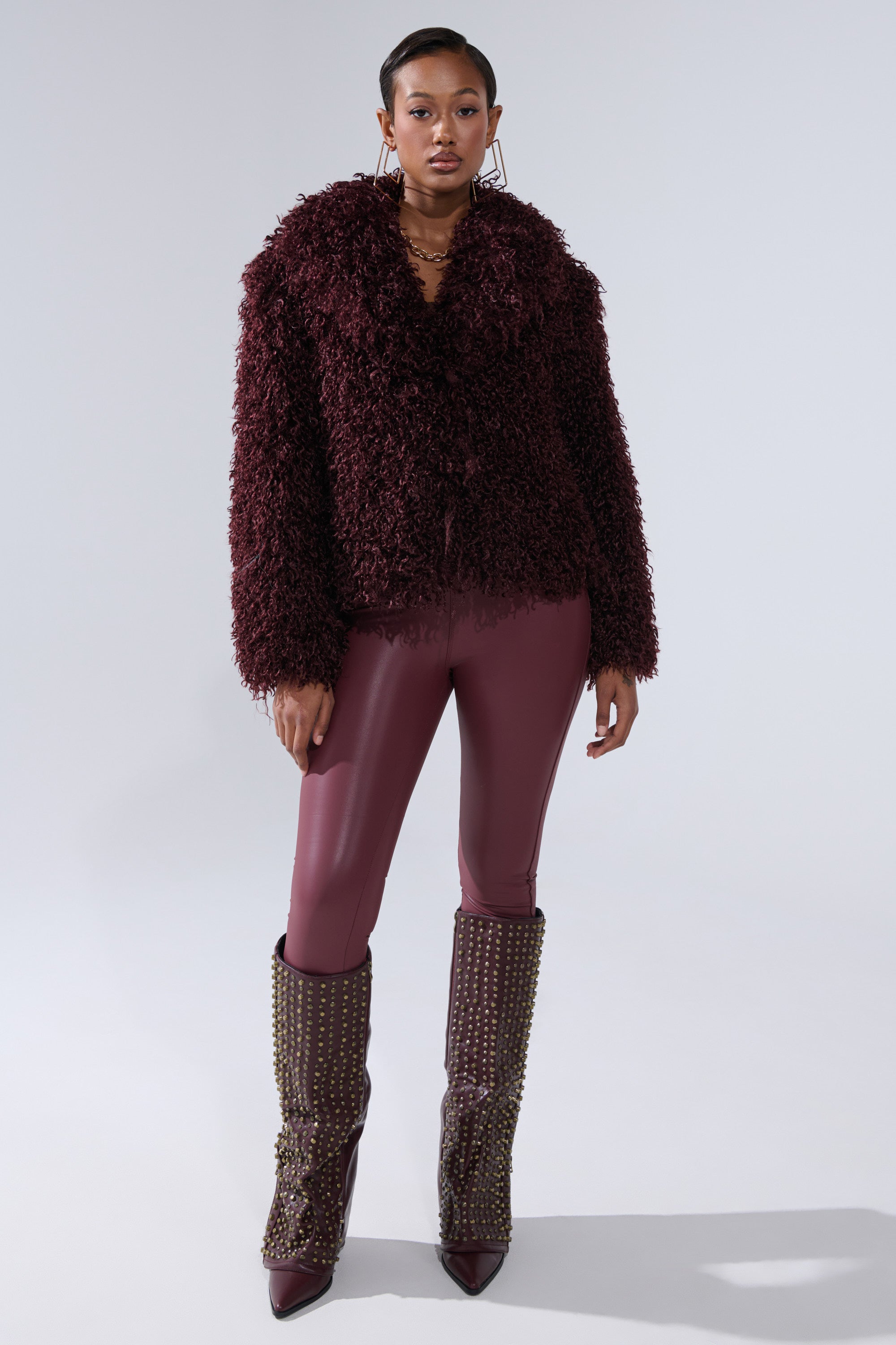 VENUS FAUX FUR COAT