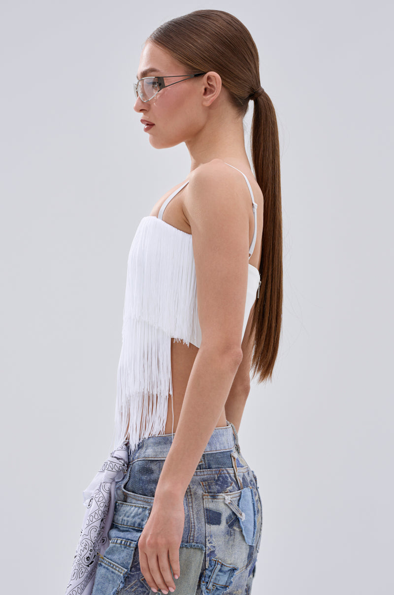 SHAKE IT FOR ME FRINGE BLOUSE