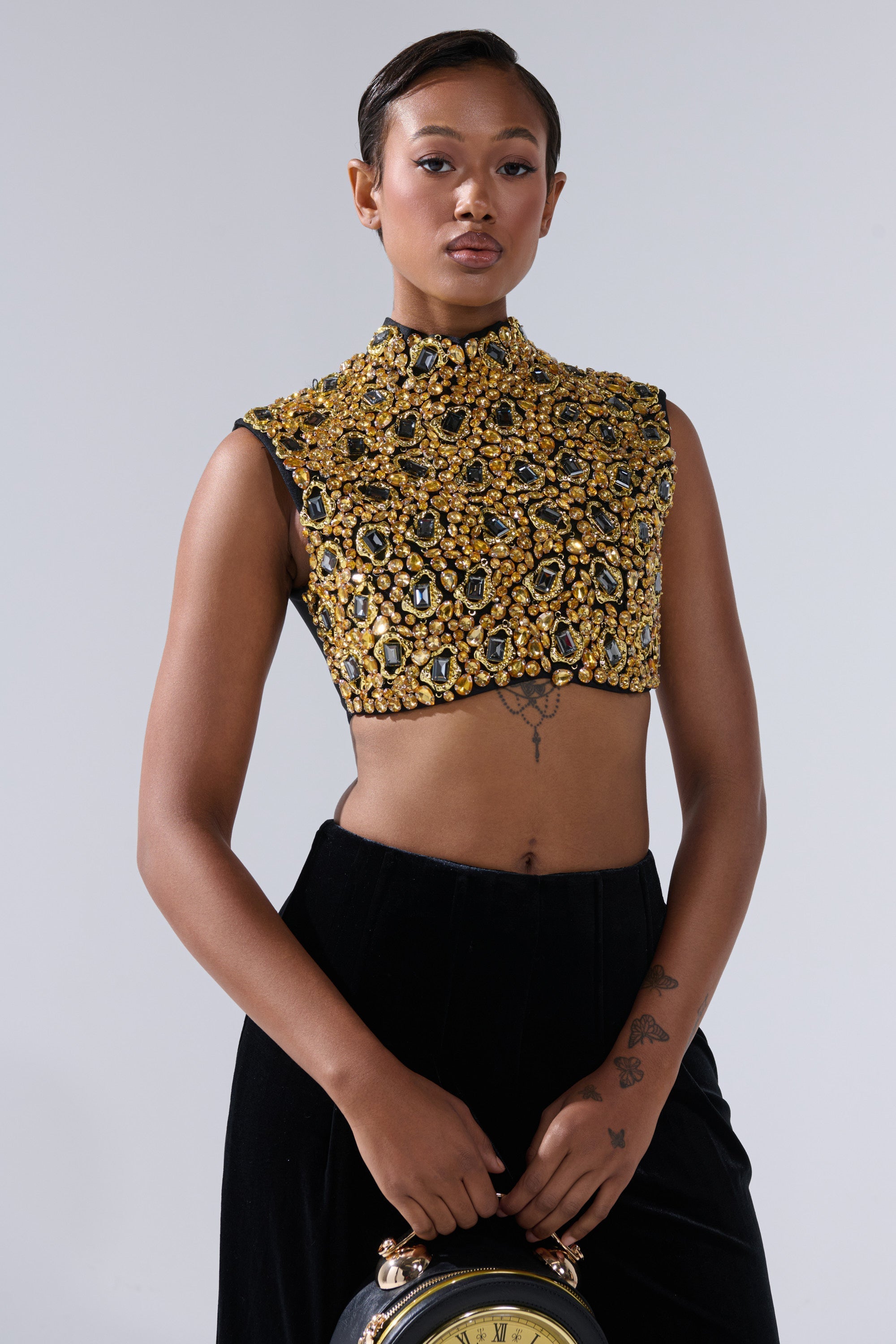 GOLDEN GLAM BLOUSE
