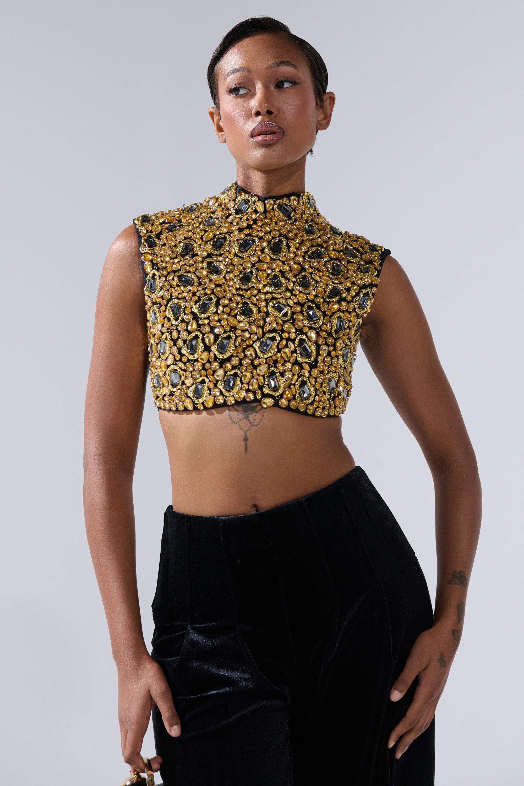 GOLDEN GLAM BLOUSE