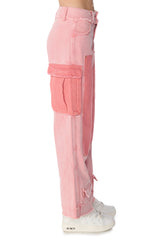 ABOVE AVERAGE WIDE LEG DENIM PANTS