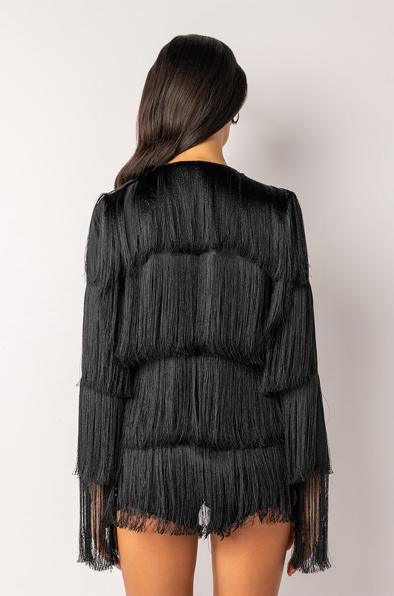 HEIDI FRINGED OUT JACKET